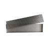 Bar mat con griglia fori tondi in acciaio inox cm 47x10,8x1,6