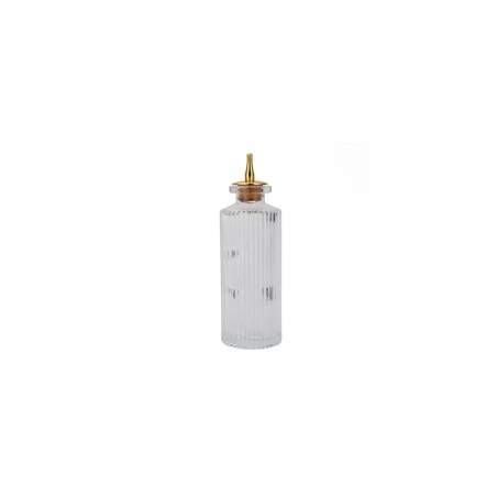 Dash bottle Roman Column in vetro con tappo in sughero cl 14