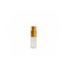 100% Chef plastic powder spray bottle with gold cap