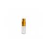 Bottiglietta spray per polvere 100% Chef in plastica con tappo oro