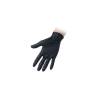 Guanti monouso Nitril Black senza polvere in nitrile nero taglia S