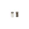 Salt and pepper shaker with transparent glass handle cl 4.5