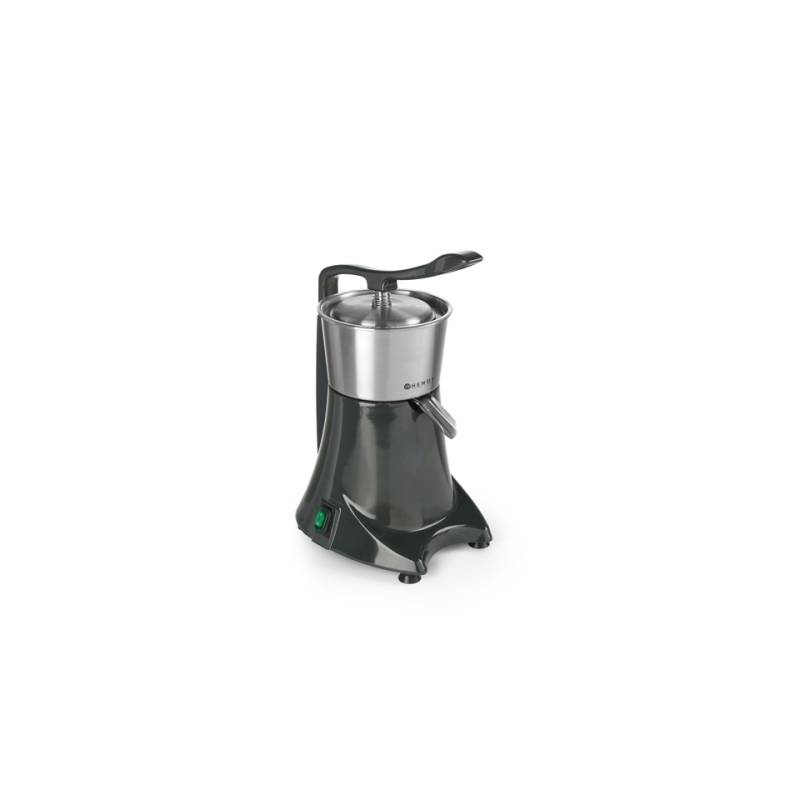 Hendi electric citrus juicer in stainless steel and aluminum