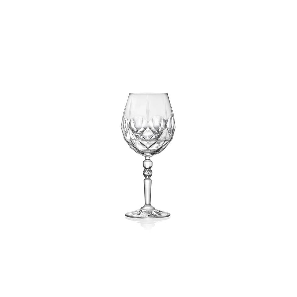 Alkemist Luxion Aperitif RCR goblet in decorated glass cl 53.2