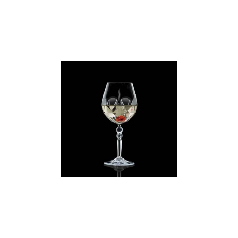 Alkemist Luxion Aperitif RCR goblet in decorated glass cl 53.2