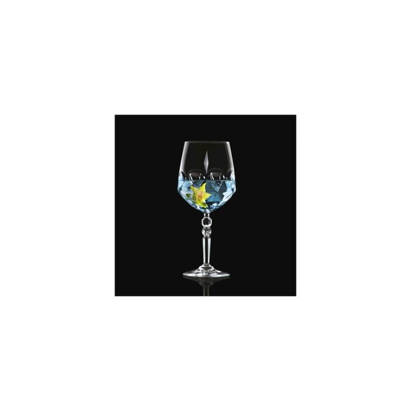 Alkemist Luxion Cocktail RCR goblet in decorated glass cl 66.7