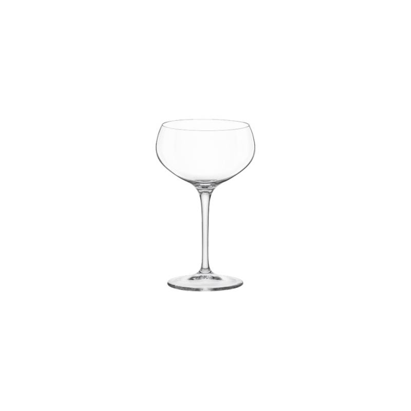 Coupe à champagne en verre transparent Inventa cl 30