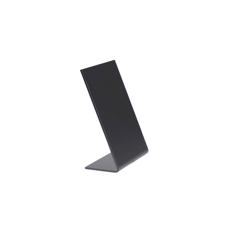 Black acrylic table blackboard 11.5x7.5x4.5 cm