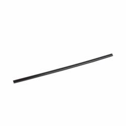 Black bio-plastic compostable straws cm 21X0.7