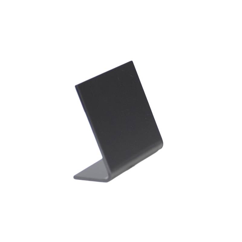 Black acrylic table blackboard 5.5x7.5x2.5 cm