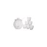 Poncera with transparent glass lid lt 4.5 with 6 glasses