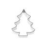 Stainless steel Christmas tree pastry cutter 8 cm