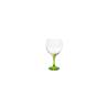 Combinados Cocktailbecher aus transparentem und grünem Glas cl 64.5