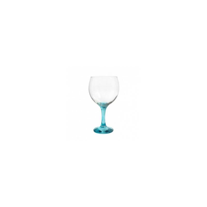 Calice cocktail Combinados in vetro trasparente e azzurro cl 64,5