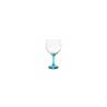 Calice cocktail Combinados in vetro trasparente e azzurro cl 64,5