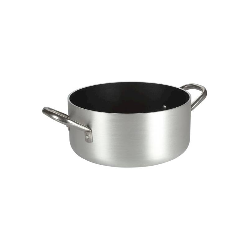 Ballarini induction medium casserole two handles nonstick aluminum 24 cm