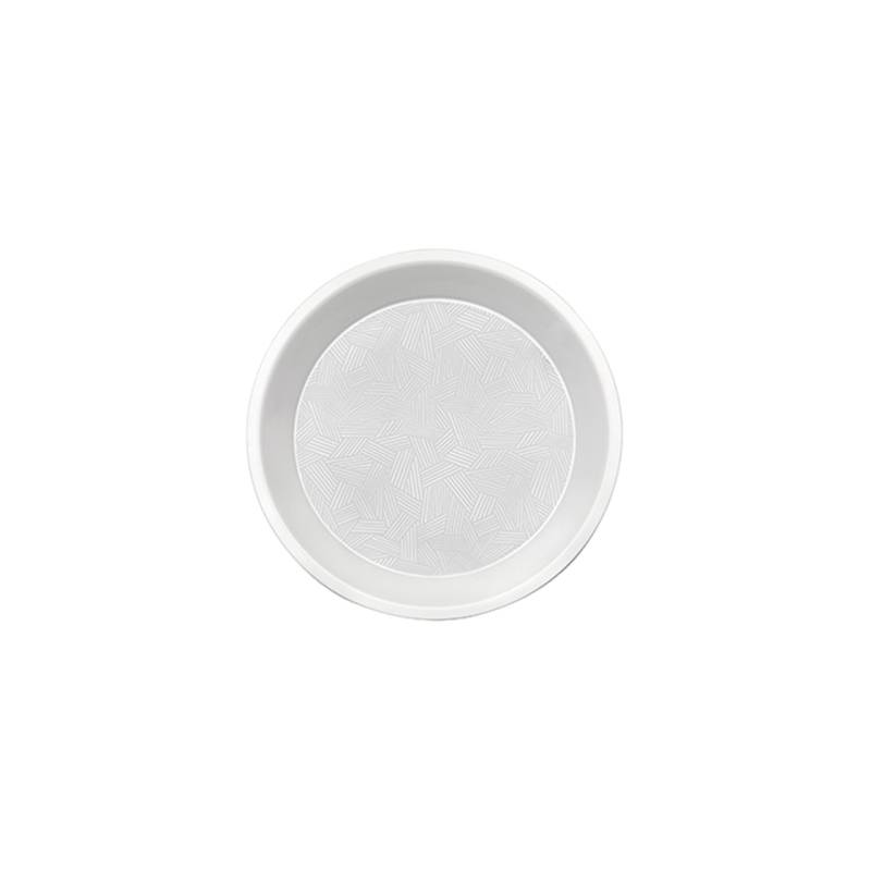 Joy disposable pizza plate in white plastic cm 32