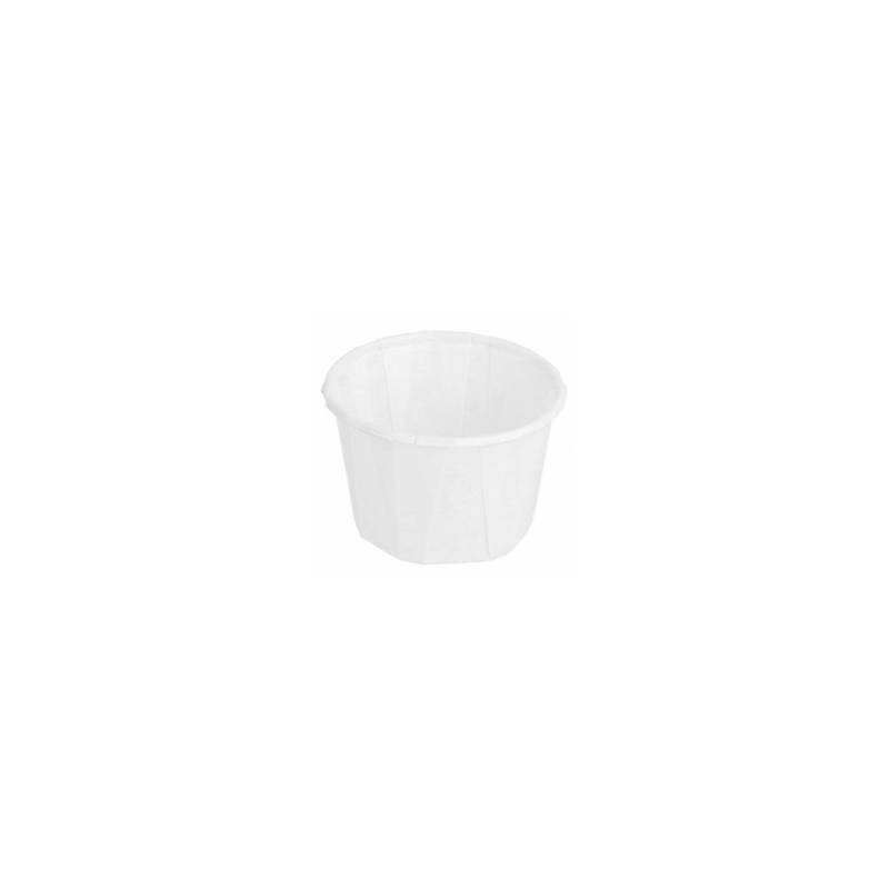 Disposable paper soufflé mould 1 oz.