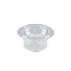 Disposable salad bowl with clear pet lid cl 25