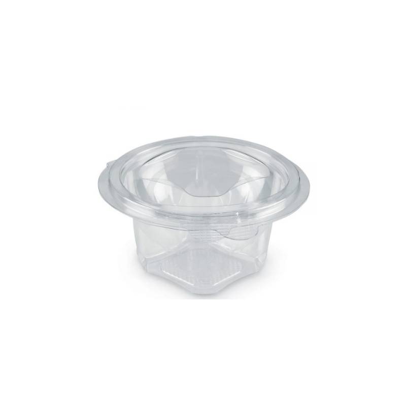 Disposable salad bowl with clear pet lid cl 25