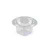 Disposable salad bowl with clear pet lid cl 25