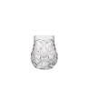 Tiki Mug Split with 2 decorations in transparent glass cl 47