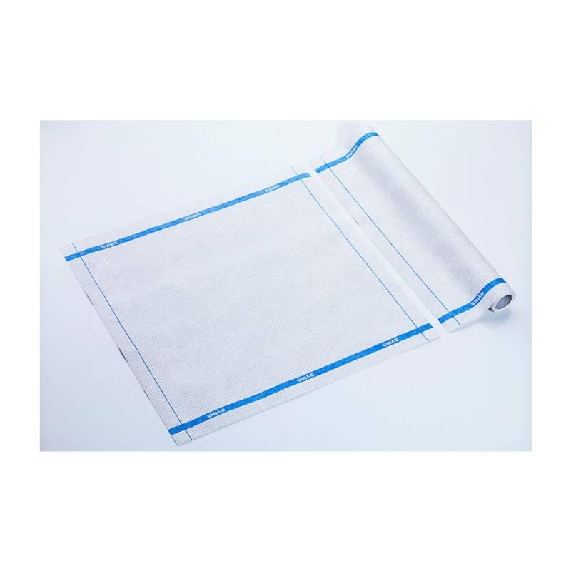 Microfiber Roll-Drap Napkin Service with Blue Border cm 40x40