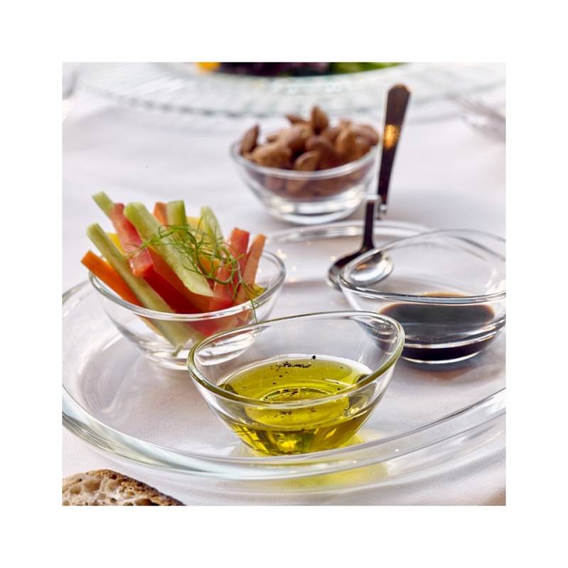 Vidivi verre transparent Coupe à papaye 8 cm