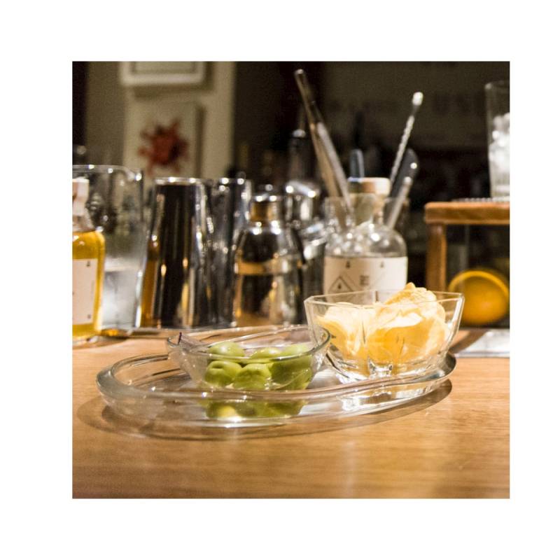Vidivi verre transparent Coupe à papaye 8 cm