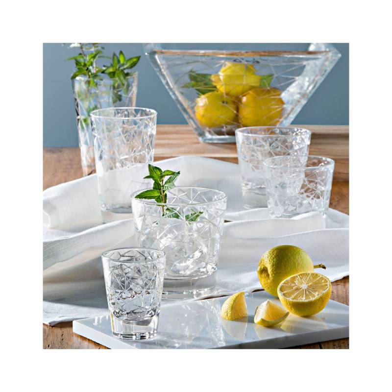 Vidivi verre travaillé Dolomiti verre à boisson cl 28