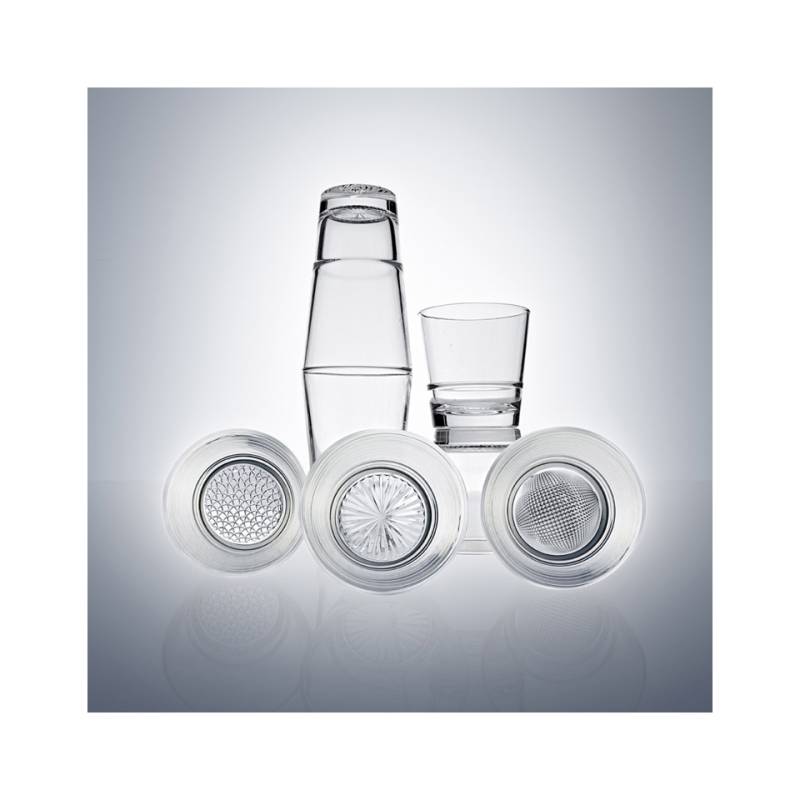 Bicchiere Prisma Vidivi in vetro trasparente cl 42