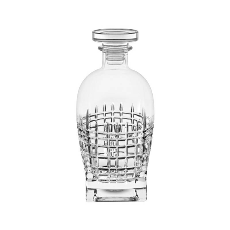 Bottiglia Tartan Vidivi in vetro decorato cl 70