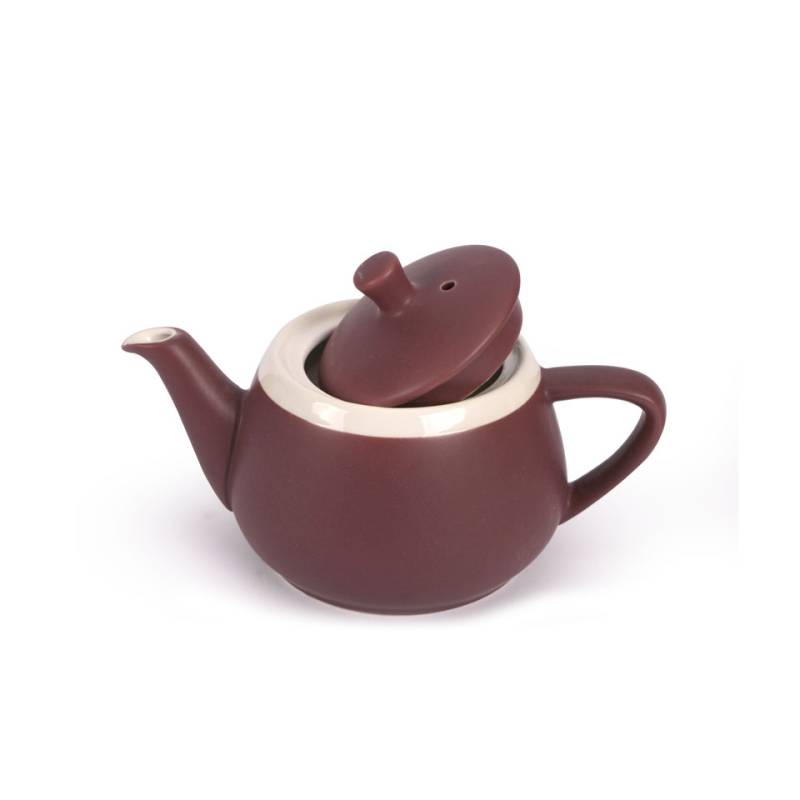 Coffee&Co brown porcelain teapot cl 36