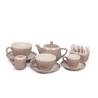 Coffee&Co teapot in taupe porcelain cl 36