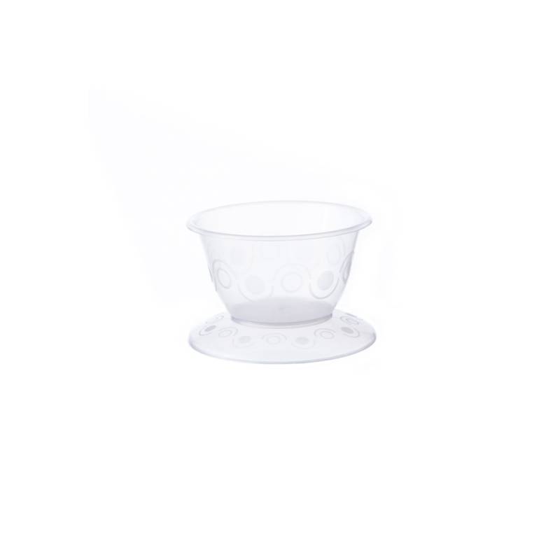 Transparent polypropylene ice cream disposable cup cl 30