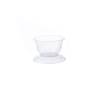 Gobelet à glace jetable en polypropylène transparent cl 30