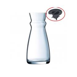 Arcoroc Fluid carafe cap in gray plastic