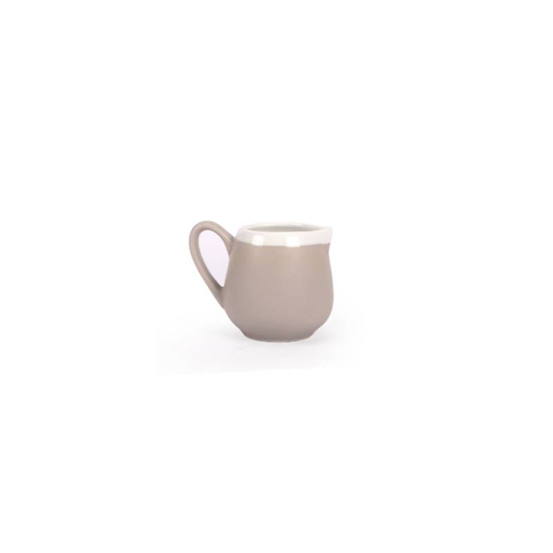 Coffee&Co porcelain taupe milk jug cl 9