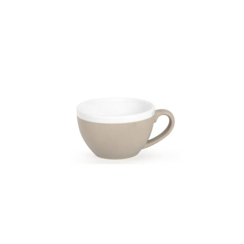 Coffee&Co cappuccino cup without plate in taupe porcelain cl 23