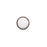 Piatto per tazza caffè Coffee&Co in porcellana marrone cm 12,5