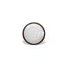 Coffee&Co cappuccino cup plate in brown porcelain 14.5 cm