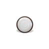 Piatto per tazza cappuccino Coffee&Co in porcellana marrone cm 14,5