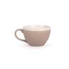 Coffee&Co breakfast cup without plate in taupe porcelain cl 30