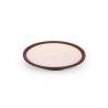 Piatto per tazza colazione Coffee&Co in porcellana marrone cm 16