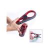 Moby Dick plastic and red and gray rubber opener cm 23