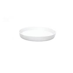 Grand Buffet oval white porcelain casserole dish 12,16x4.88 inch