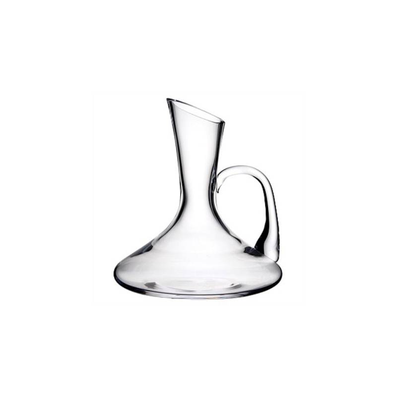 Decanter Nude con manico in vetro lt 1