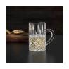 Noblesse decorated glass mug glass cl 25