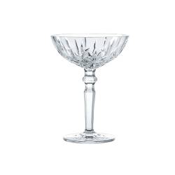 Noblesse cocktail cup in decorated glass cl 18