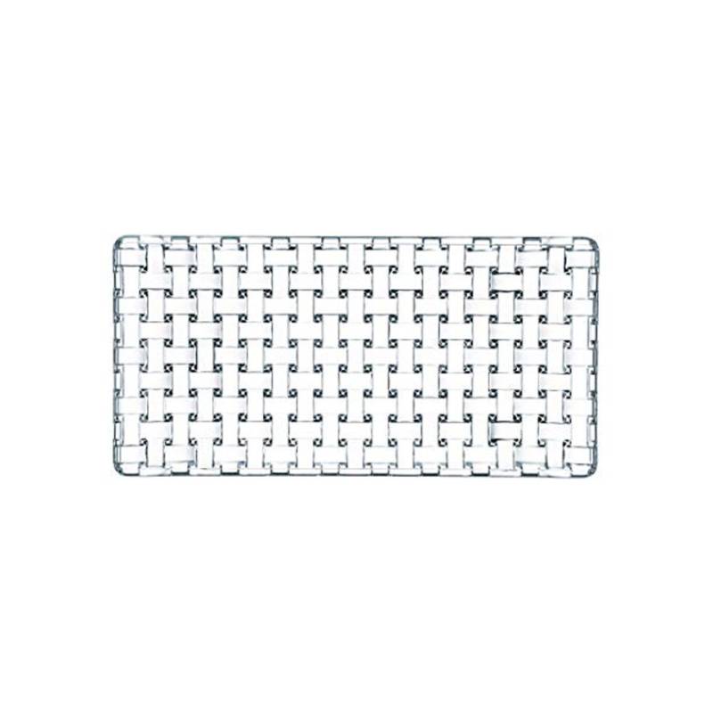 Bossa Nova rectangular glass tray 28x14 cm